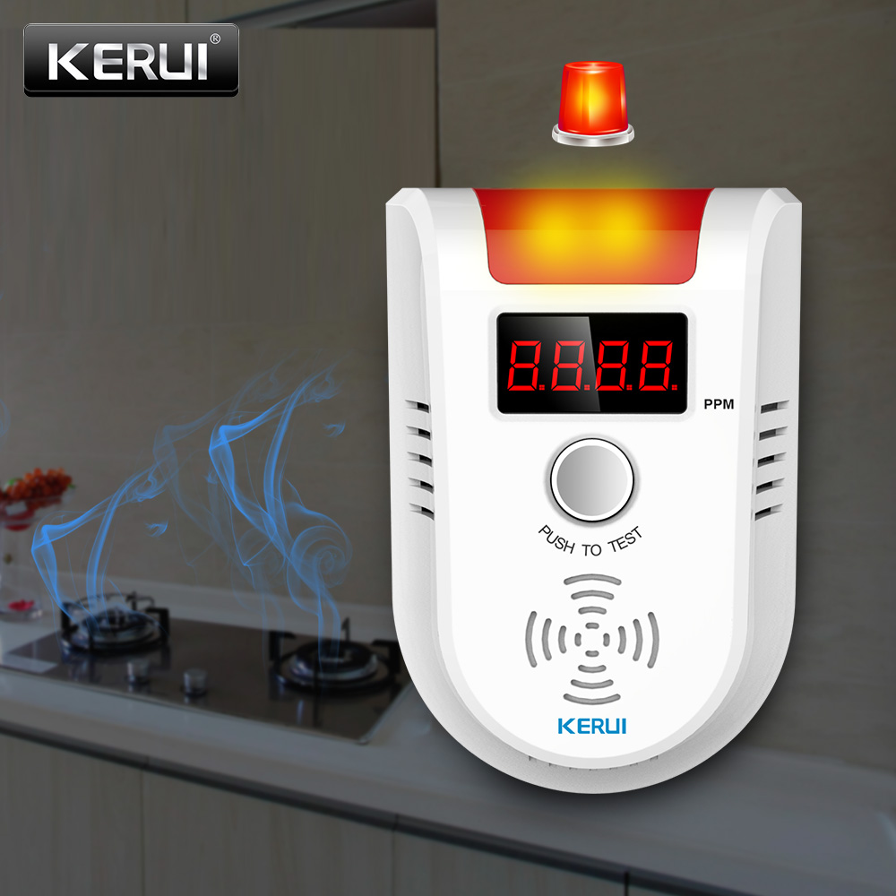 Home Security Upgrades - KERUI GD13 Rilevatore GAS GPL Allarme