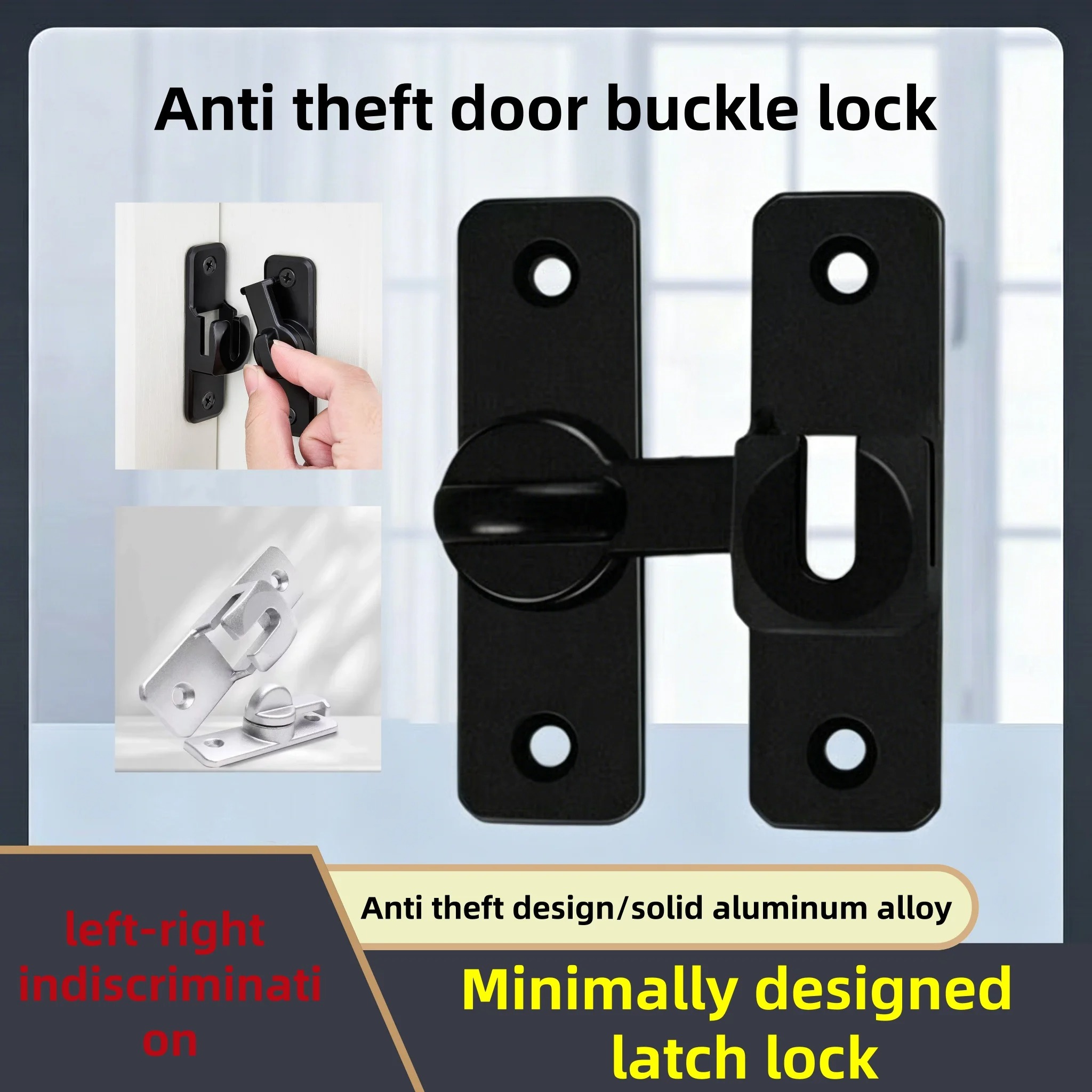 Home Security Tapo - Serratura scorrevole per porta a granaio,