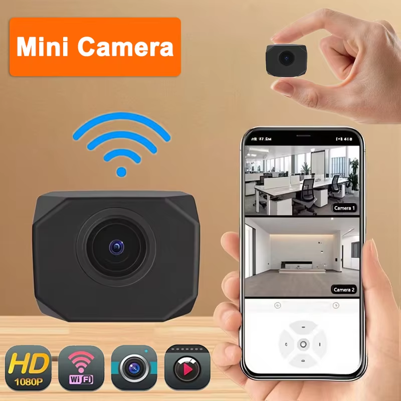 Home Security Electronics - Telecamera di sicurezza WiFi 4K HD