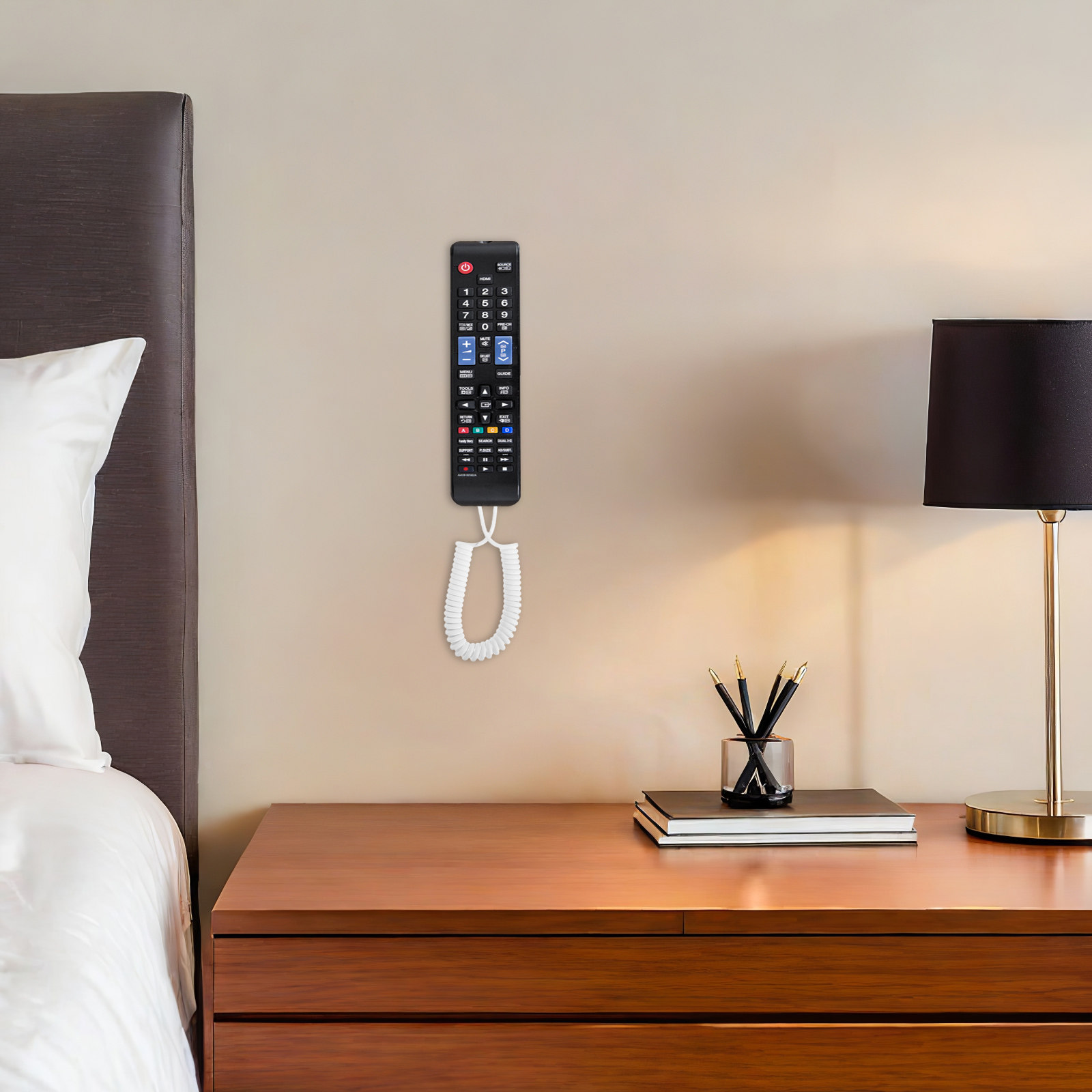 Home Security Business - Supporto per telecomando anti-smarrimento da 4