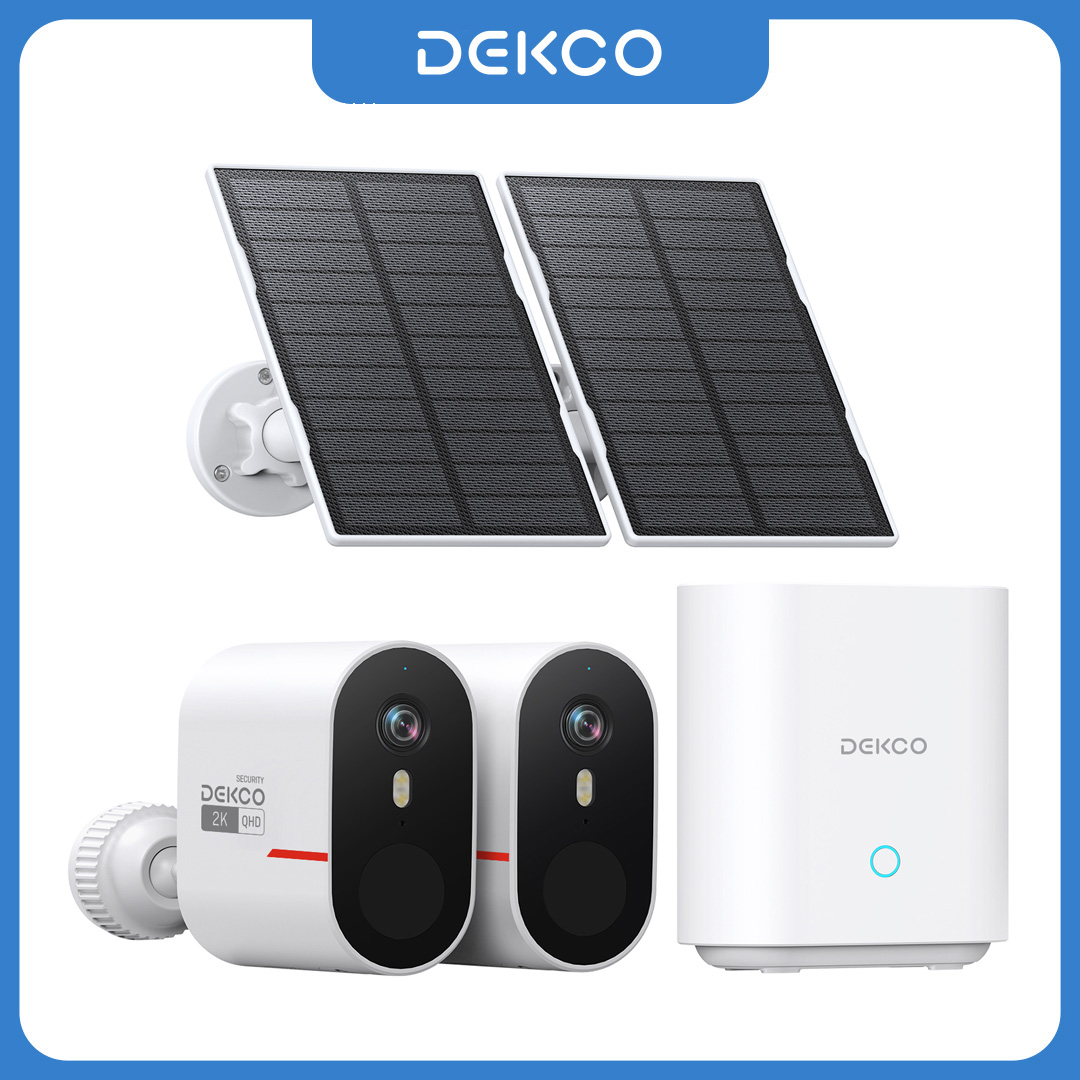 Home Security Business - Sistema di Telecamere Solari WiFi Dekco