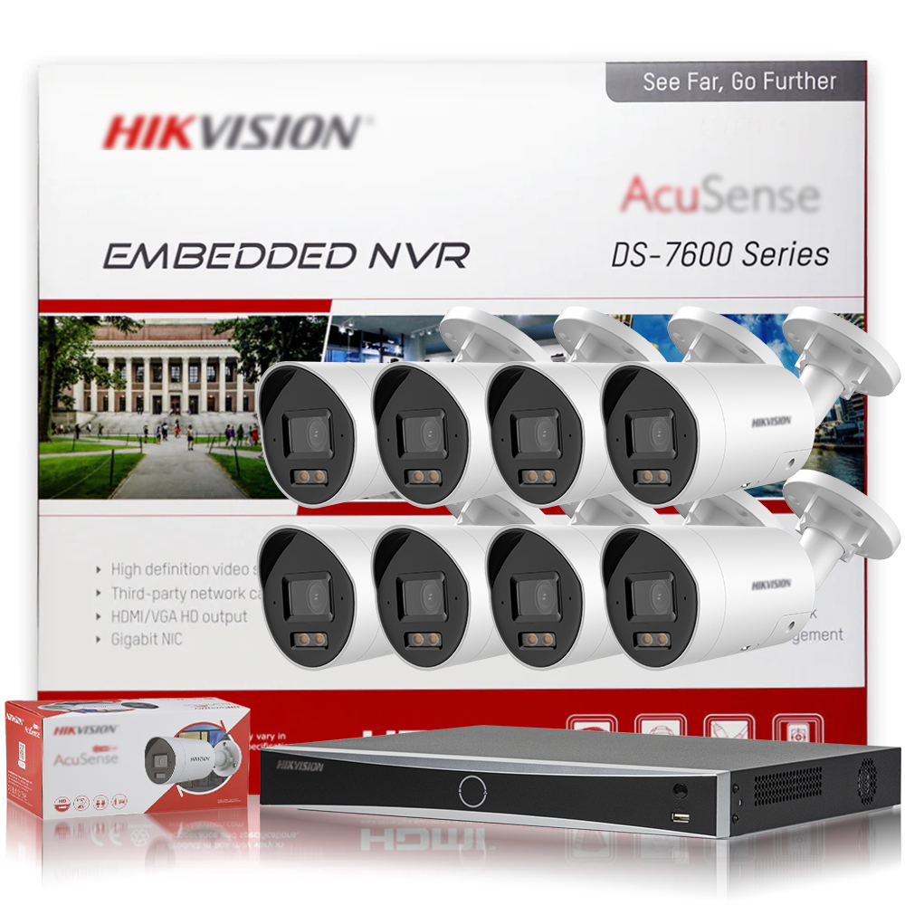 Home Security System Hikvision - Sistema di Telecamere di Sicurezza CCTV