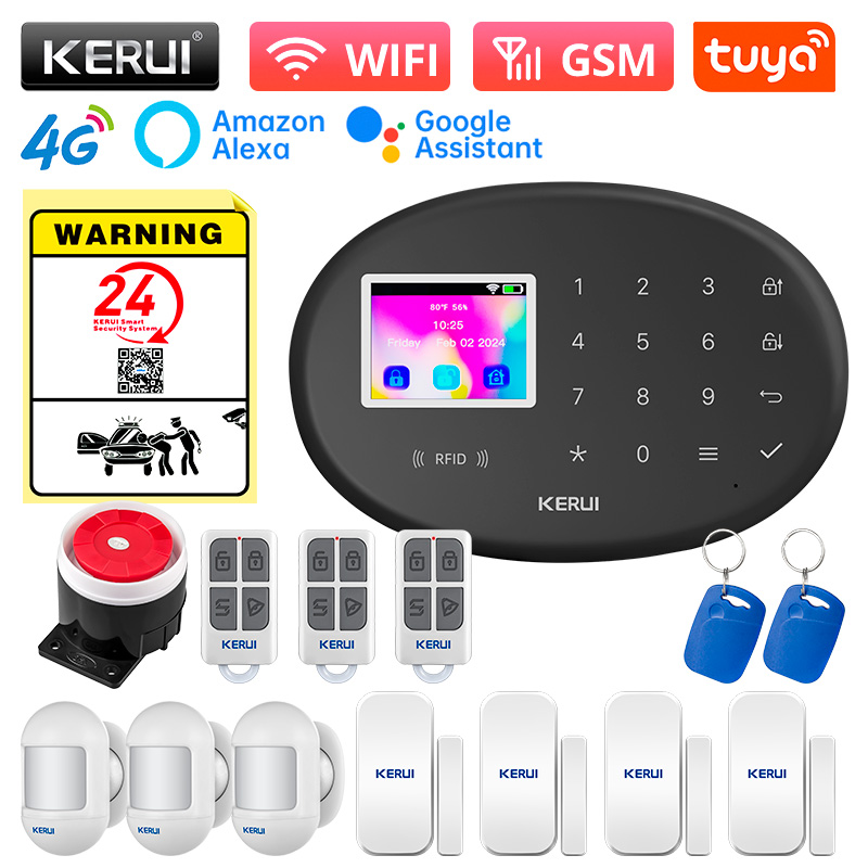 Home Zone Security App - KERUI WiFi + 4G/2G Sistema di