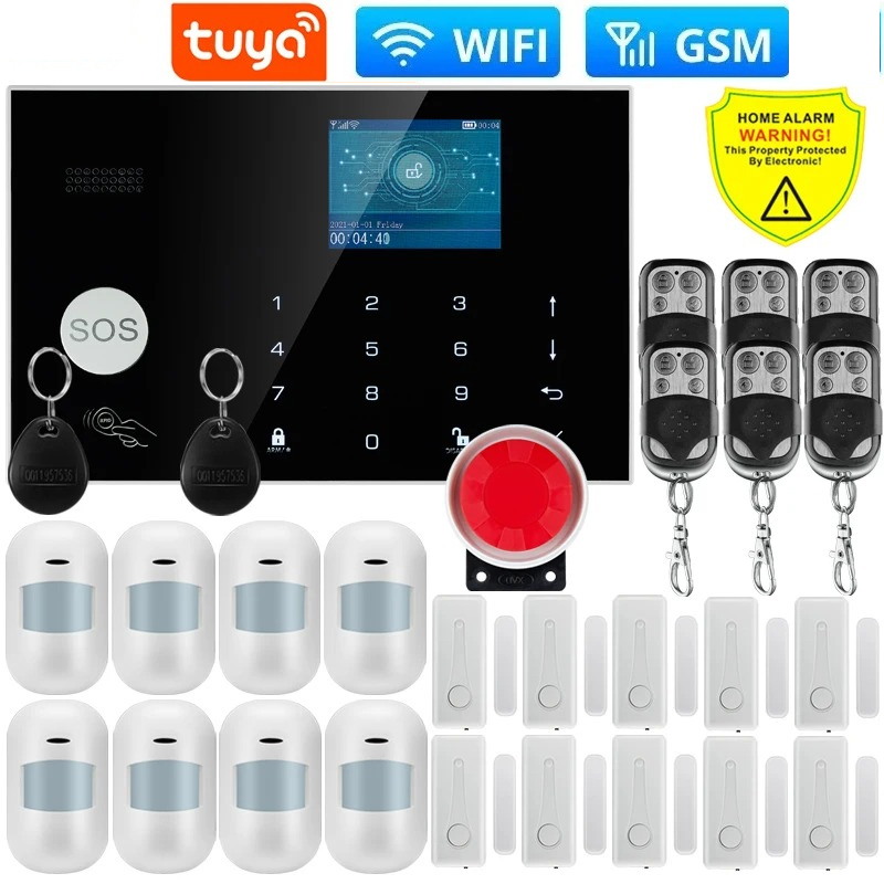 Home Zone Security App - W7B Sistema di allarme cablato wireless