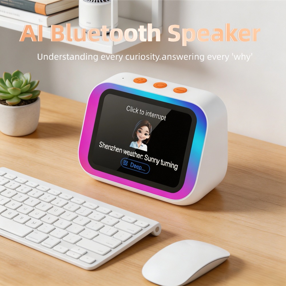 Home Security Electronics - Altoparlante Bluetooth AI 5.4 con Assistente