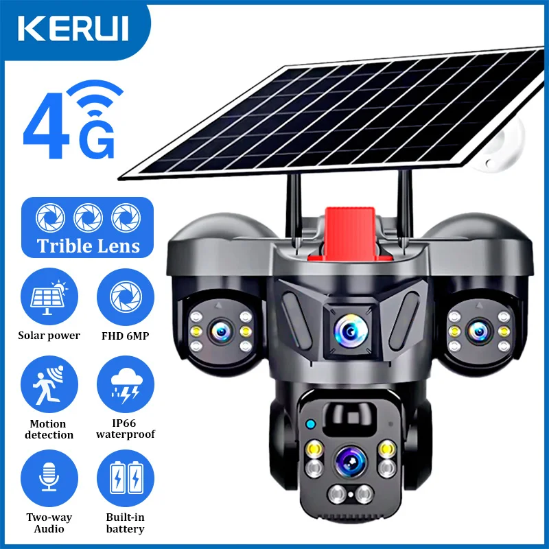 Home Security Upgrades - KERUI V380 Pro PTZ Esterna 6MP