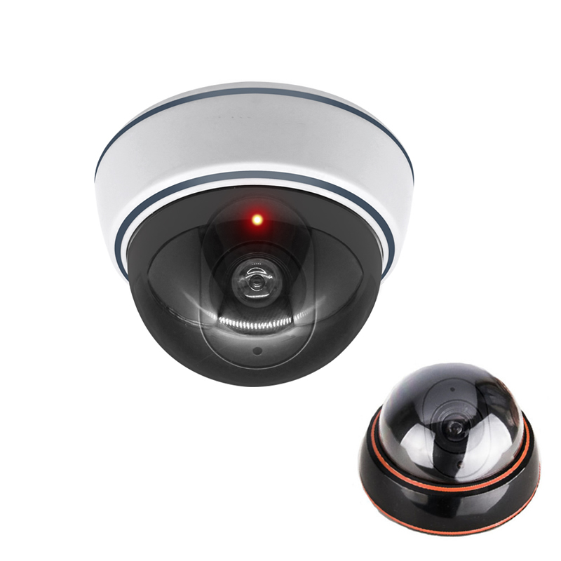 Home Security Company - Creativo Nero/Bianco Telecamera a cupola finta