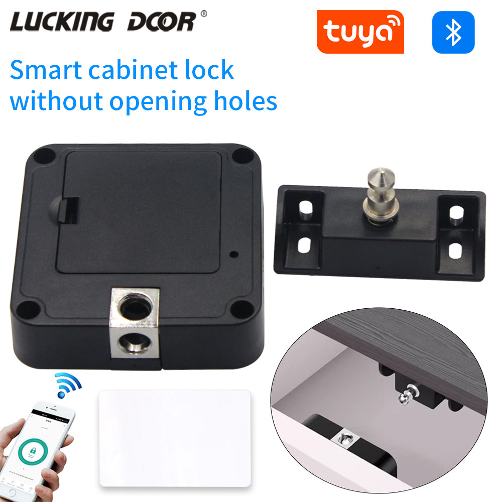Home Security Electronics - Tuya Serratura per armadietto nascosta Cassetto