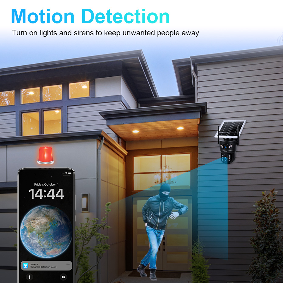 Telecamera Solare KERUI 6MP 4G - Home Security Company recensione e prezzo