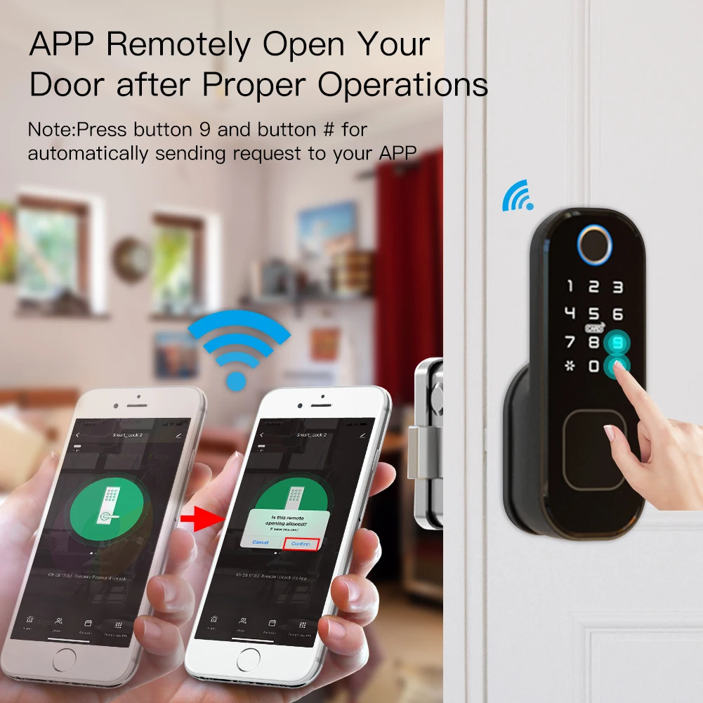 MOES WiFi Tuya Smart Lock Port - Home Security Upgrades recensione e prezzo