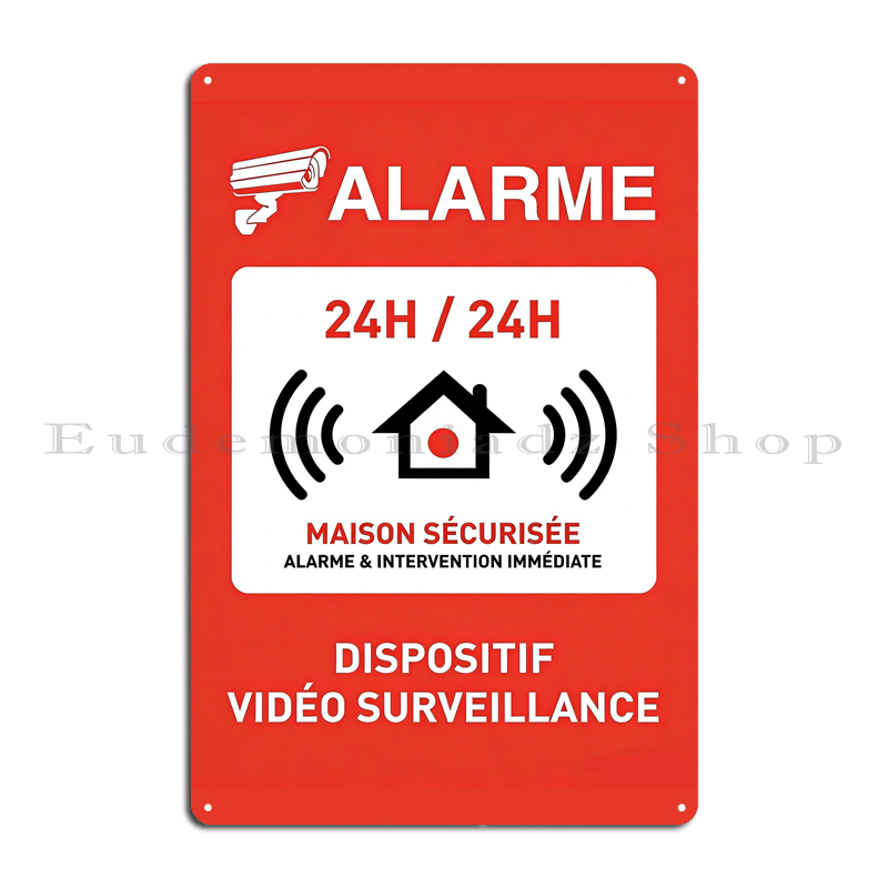 Targa in Metallo Vintage con S - Home Security Business recensione e prezzo