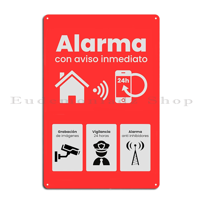 Targa in Metallo Vintage con S - Home Security Business recensione e prezzo