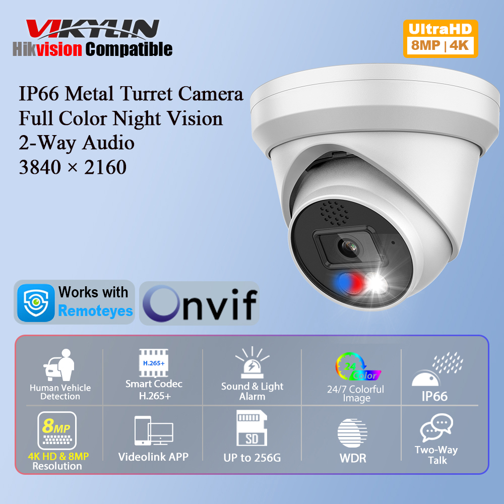Telecamera IP Vikylin 4K 8MP c - Home Security Options recensione e prezzo