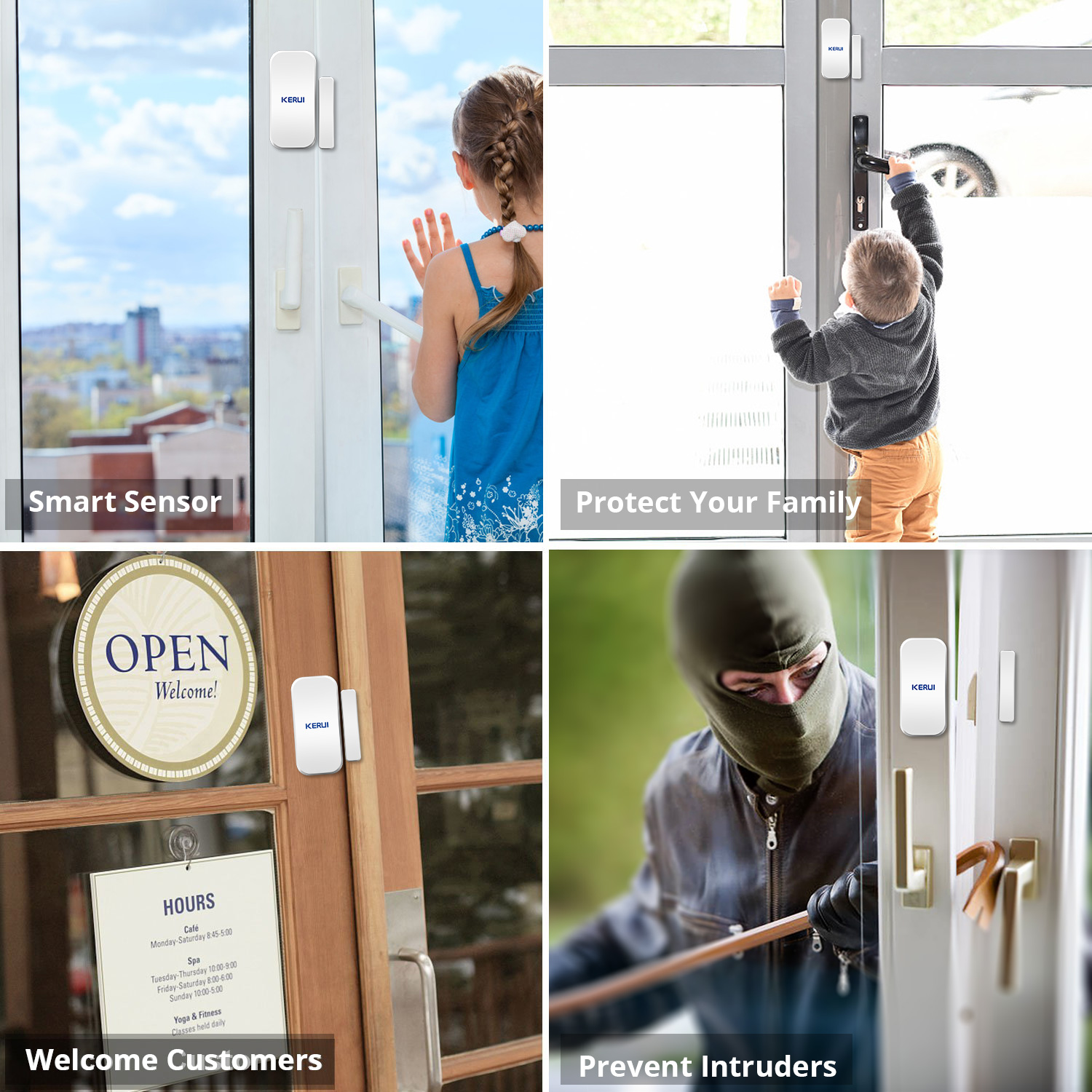Sensore Magnetico Wireless KER - Home Security Company recensione e prezzo