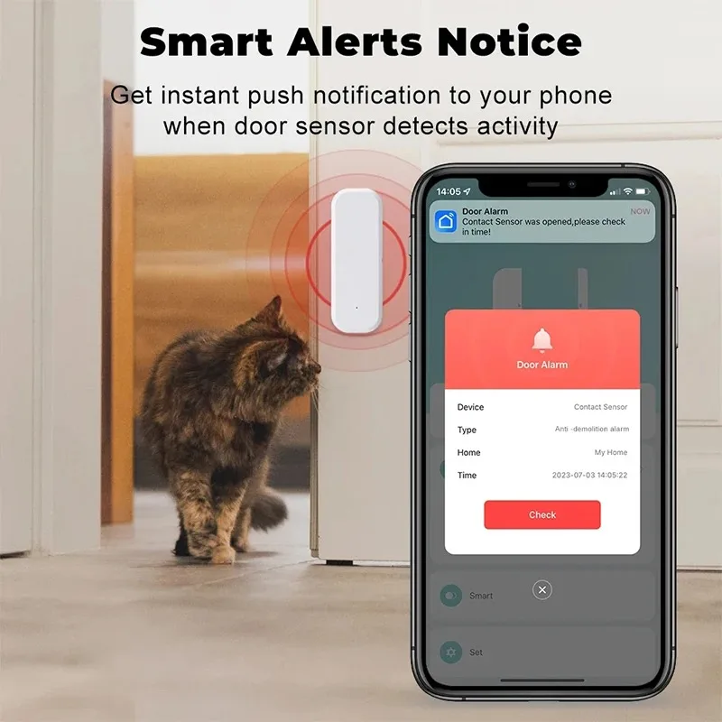 Sensore WiFi Tuya per Porte e  - Home Security Company recensione e prezzo