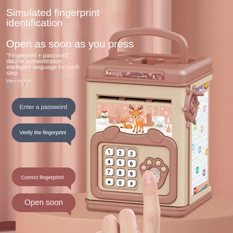 Salvadanaio con impronta digit - Home Security Electronics recensione e prezzo