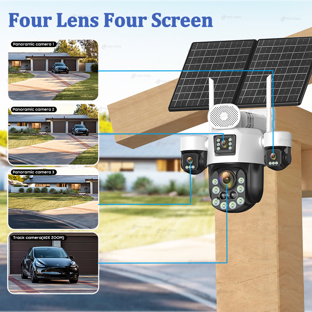 AOV Telecamera solare di sorve - Home Security Company recensione e prezzo