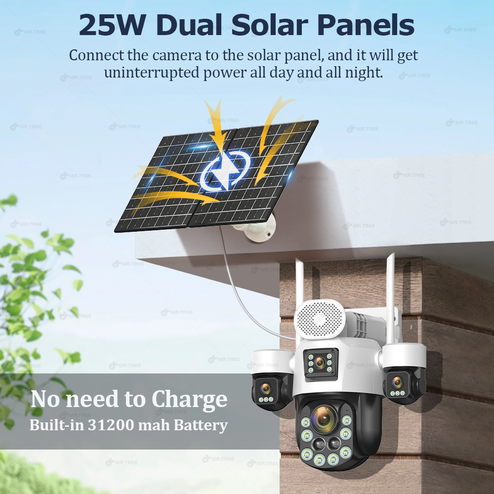 AOV Telecamera solare di sorve - Home Security Company recensione e prezzo