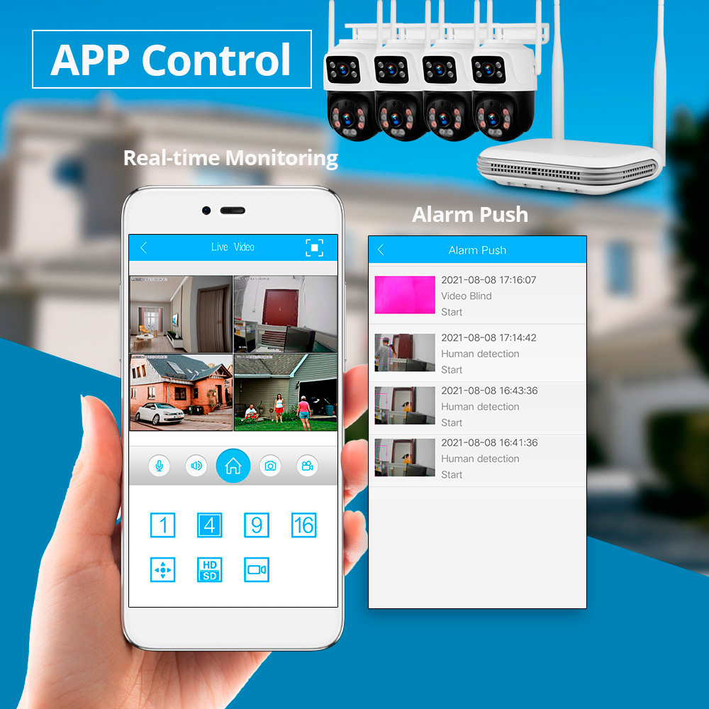 KERUI Impermeabile 6MP HD Wire - Home Security Upgrades recensione e prezzo