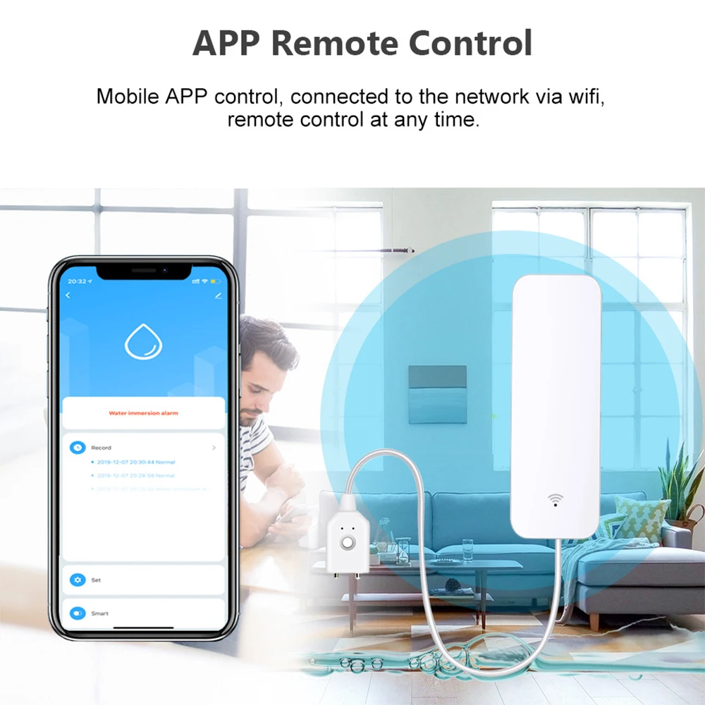 Tuya WiFi Zigbee Sensore acqua - Home Security Business recensione e prezzo