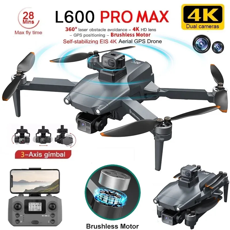 L600 PRO MAX GPS Drone Profess - Home Security Cameras Outdoor recensione e prezzo