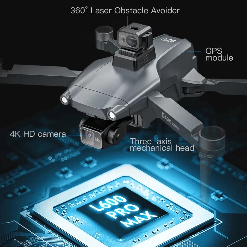 L600 PRO MAX GPS Drone Profess - Home Security Cameras Outdoor recensione e prezzo