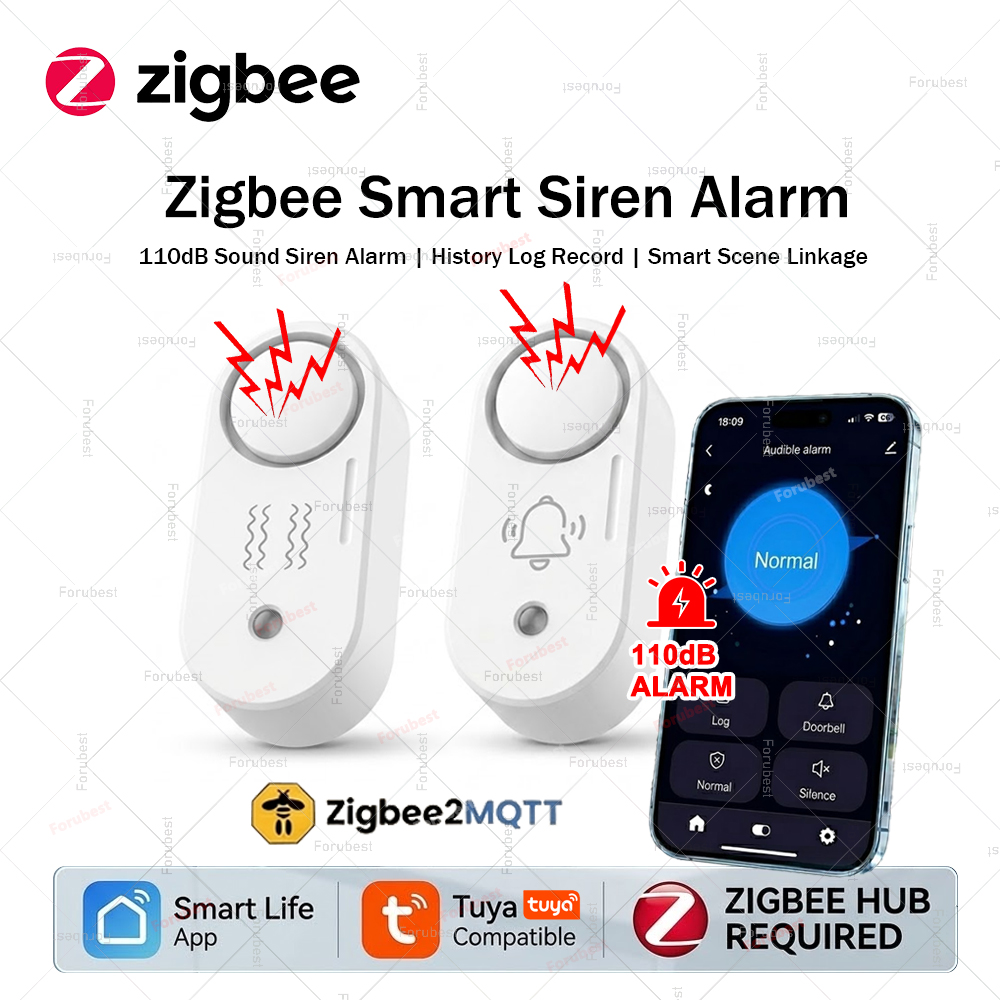 Allarme sirena intelligente Zi - Home Security Options recensione e prezzo