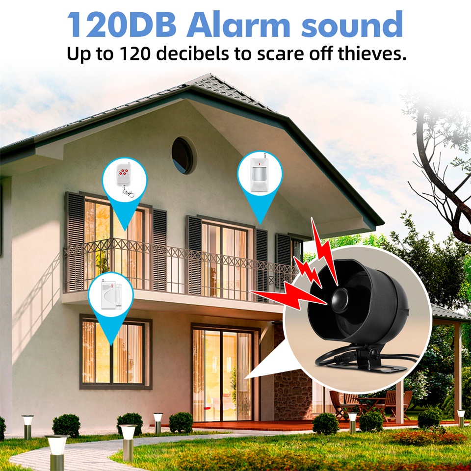 KERUI Sistema di allarme WIFI  - Home Zone Security App recensione e prezzo
