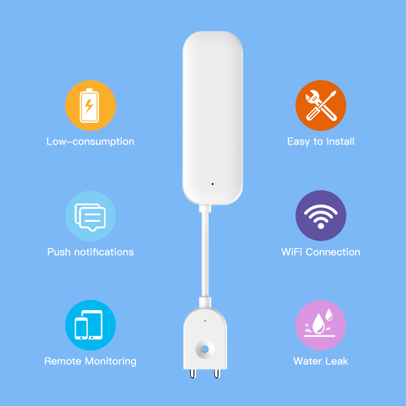 Tuya WiFi ZigBee Sensore acqua - Home Security Business recensione e prezzo