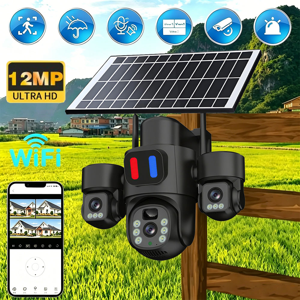 Telecamera PTZ WiFi Solare da  - Home Security Company recensione e prezzo