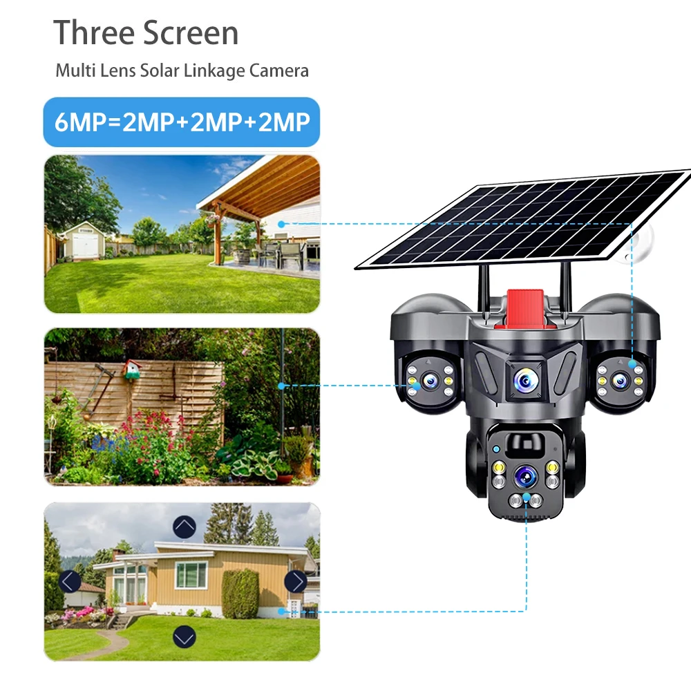 KERUI PTZ Esterno 6MP 4G SIM W - Home Security Business recensione e prezzo