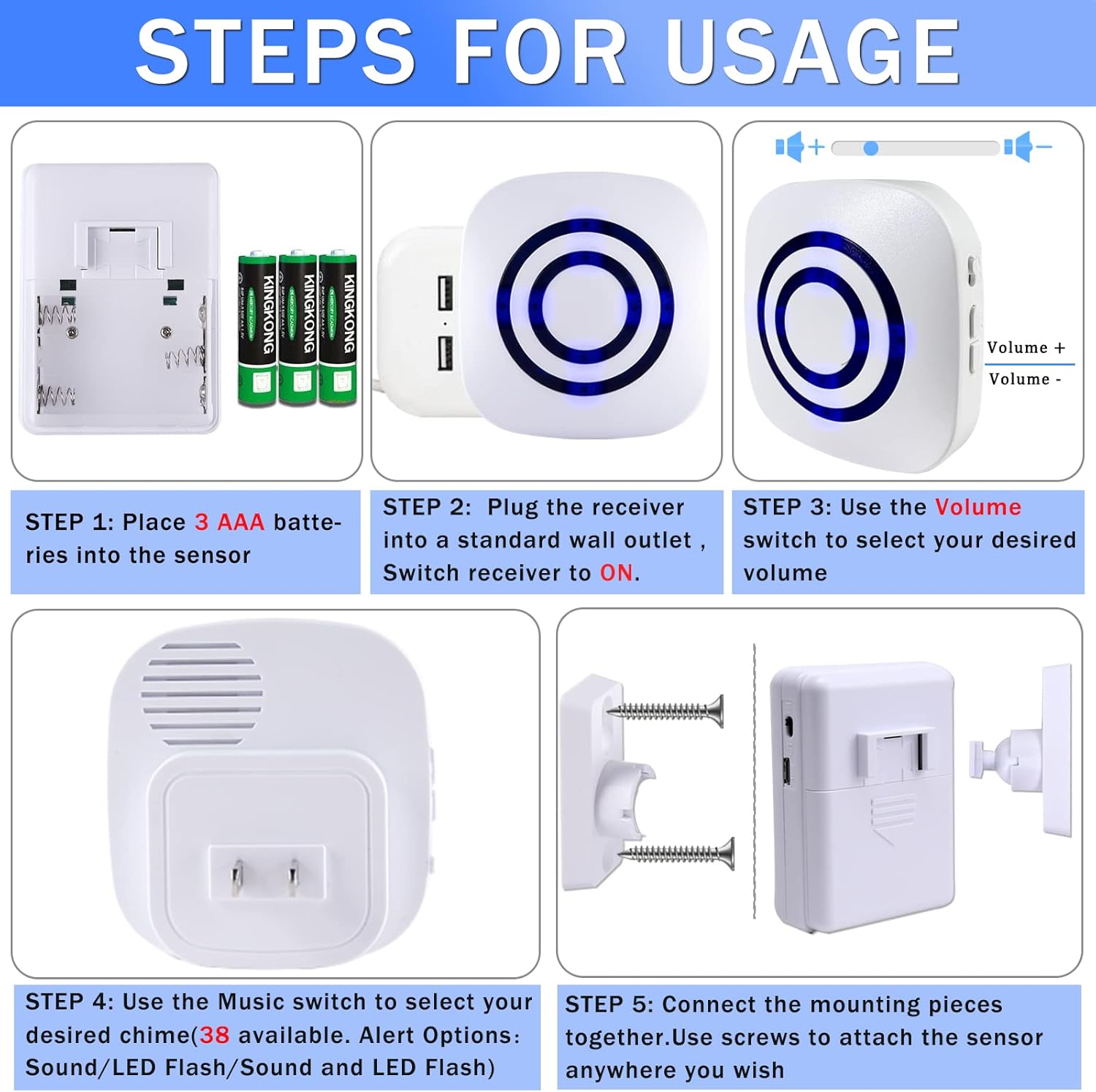 Campanello Wireless con Sensor - Home Security Options recensione e prezzo